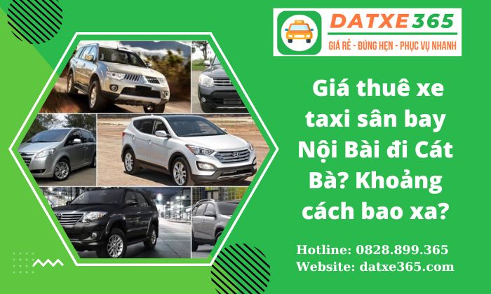 giá thuê taxi nội bài cát bà