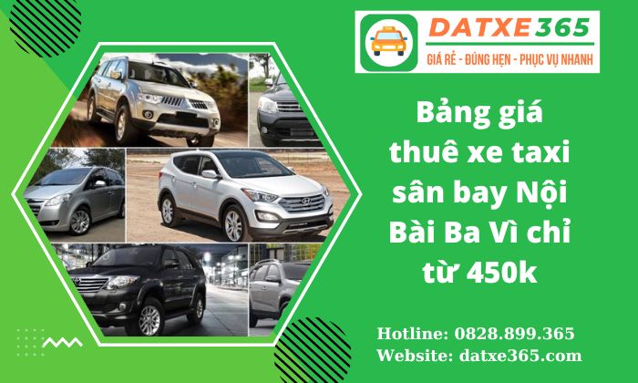 taxi sân bay Nội Bài Ba Vì