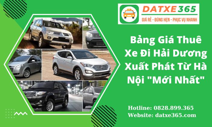 Thuê xe đi Hải Dương