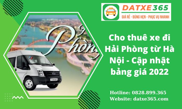 thuê xe đi Hải Phòng