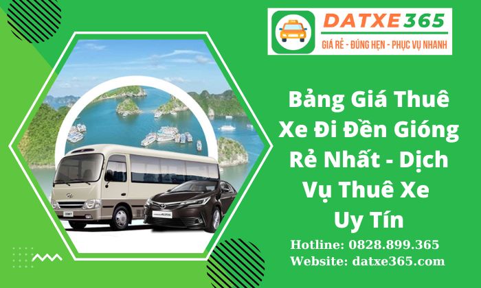 Thuê xe đi đền Gióng