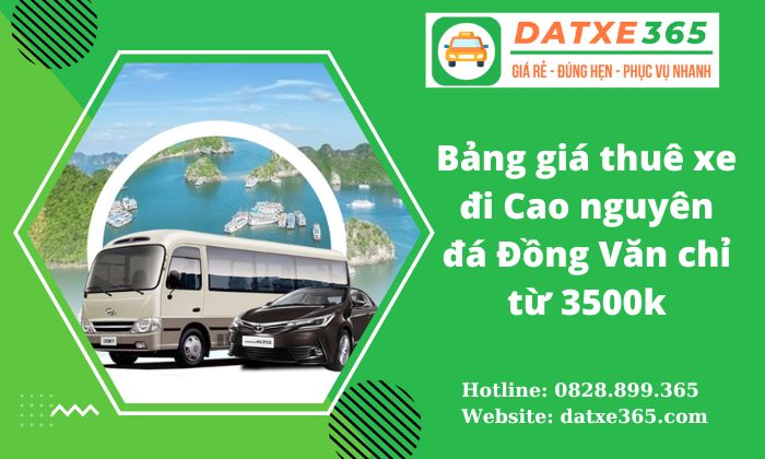 Thuê xe đi Cao nguyên đá Đồng Văn